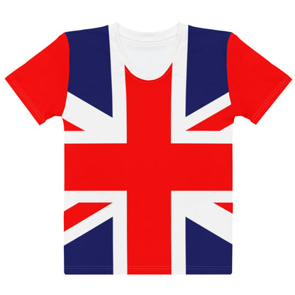 The Union Jack Women's T-shirt / Union Jack Clothing / Union Jack Gifts / British Clothing - YVDdesign