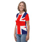 The Union Jack Women's T-shirt / Union Jack Clothing / Union Jack Gifts / British Clothing - YVDdesign