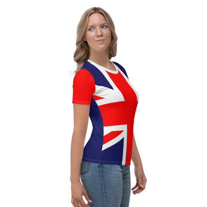 The Union Jack Women's T-shirt / Union Jack Clothing / Union Jack Gifts / British Clothing - YVDdesign