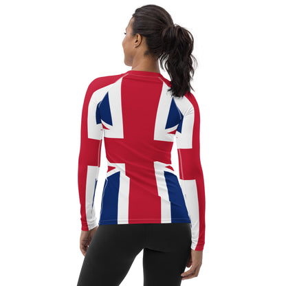 Union Jack Women's Long Sleeve Rash Guard