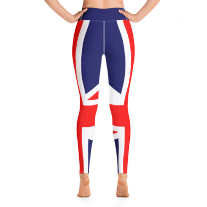 Pantalon de yoga Union Jack / Leggings de yoga / Leggings femmes / Poche intérieure