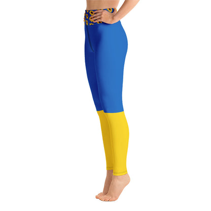 Ukraine Leggings / Woman Leggings / Gym Leggings / Yoga Leggings / Inside Pocket