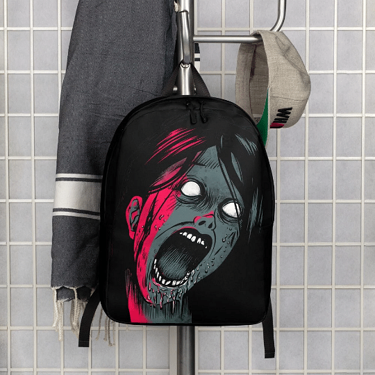 Soft Goth Backpack / Alternative Minimalist Backpack