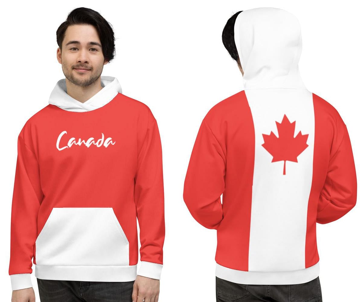 Canadian Flag Print Shirt / Patriot Shirt / Proud of Canada – YVDdesign