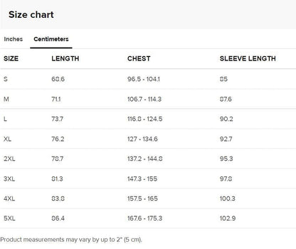 centimeters-hoodie-size-guide