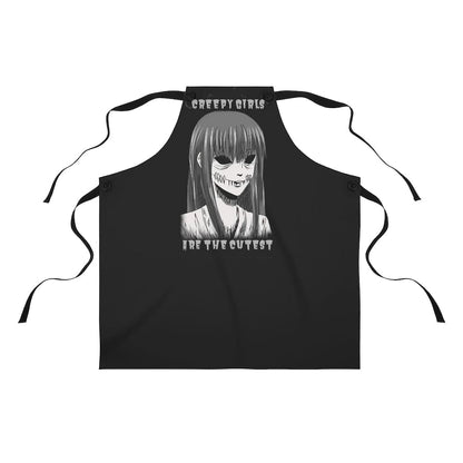 Soft Goth Cooking Creepy Kitchen Apron / Creepy Apron