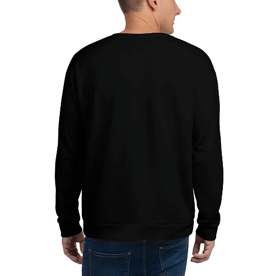 Atheïst Black Soft Goth Sweater  /  Gothic Clothes / Alternative Clothes