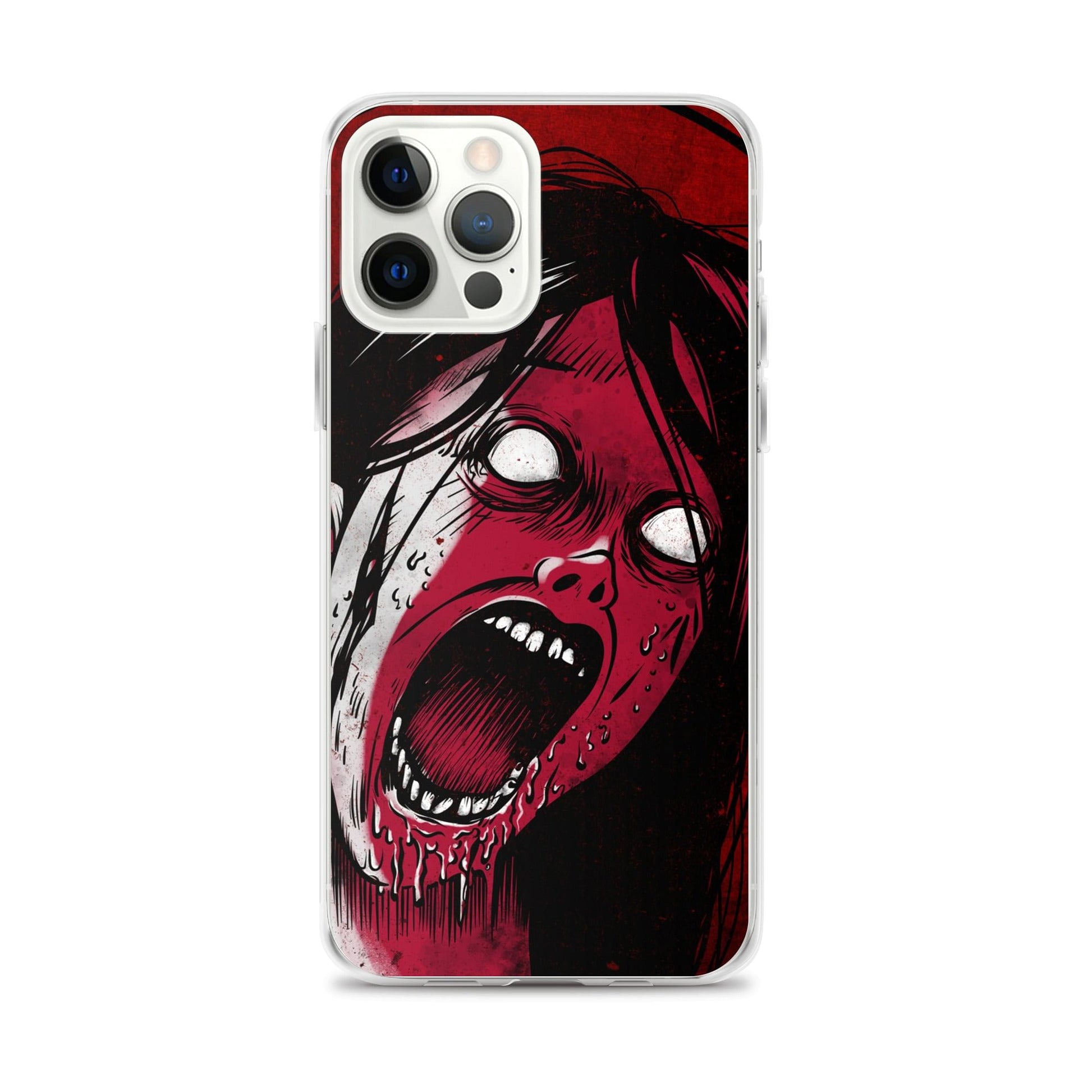 Soft Goth iPhone Cases/  Goth Screaming Girl / Alt iPhone Case