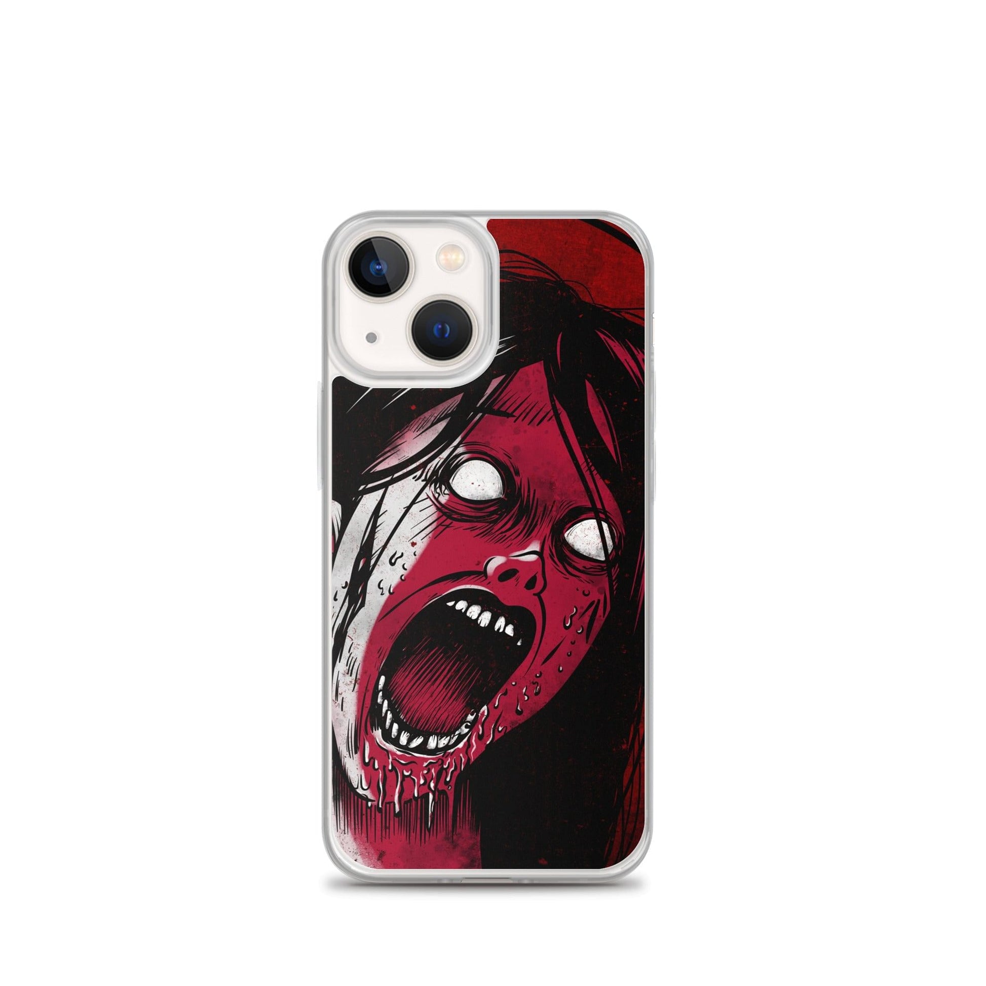 Soft Goth iPhone Cases/  Goth Screaming Girl / Alt iPhone Case