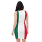 Mexico Flag Dress / Mexican Colors / Well-fitting Dress