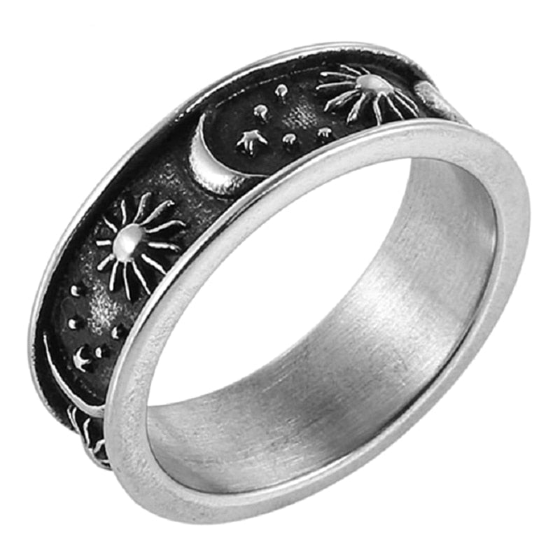 Celestial Ring / Moon Star Sun Ring