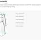 Product measurements German flag dress
