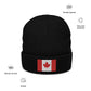 Recycled Polyester Canada Beanie / Premium Quality Canada Flag Beanie / 8 Colors