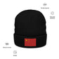 Embroidered Flag Beanie With China Flag / Premium Quality / Recycled Polyester / 8 Colors