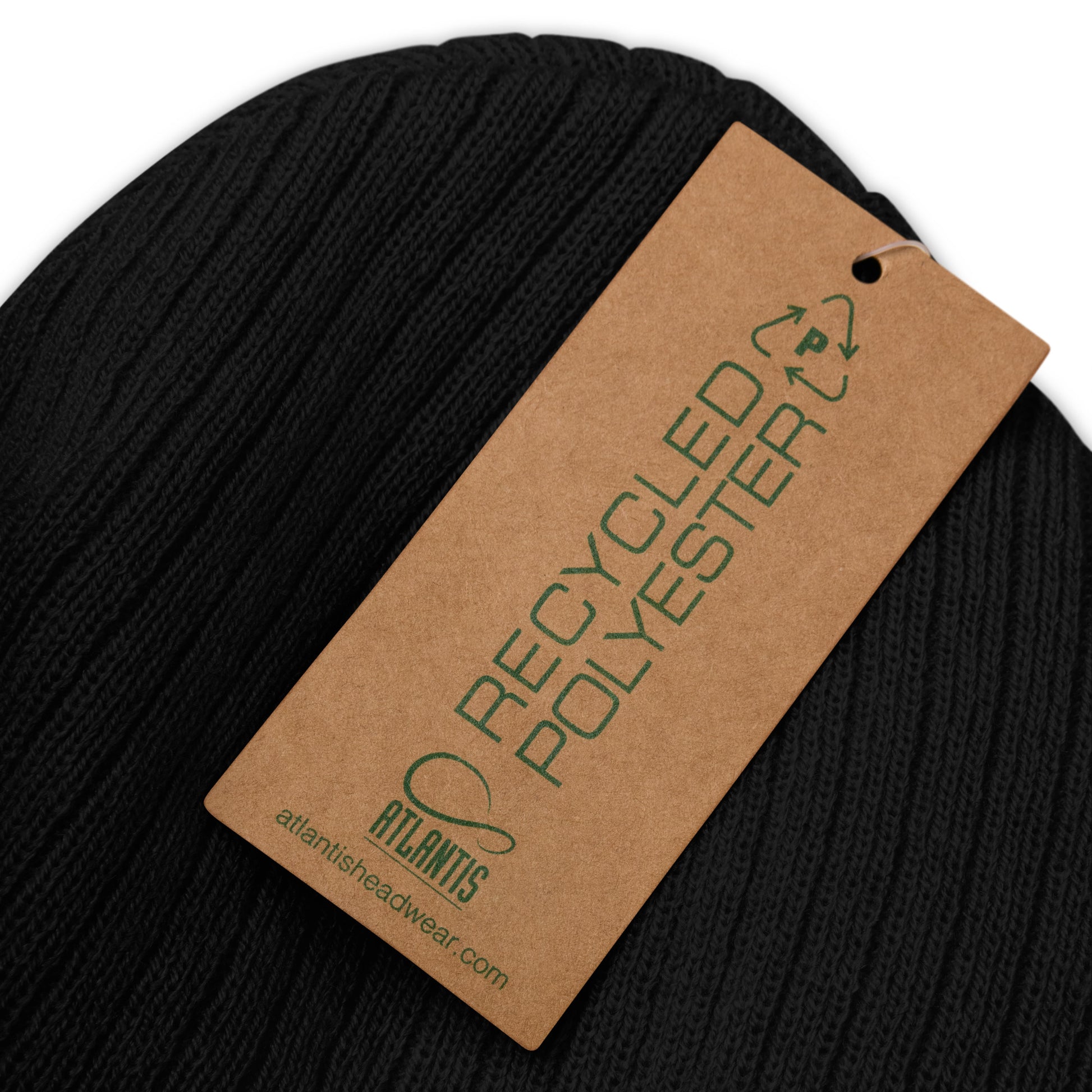 Recycled polyester beanie