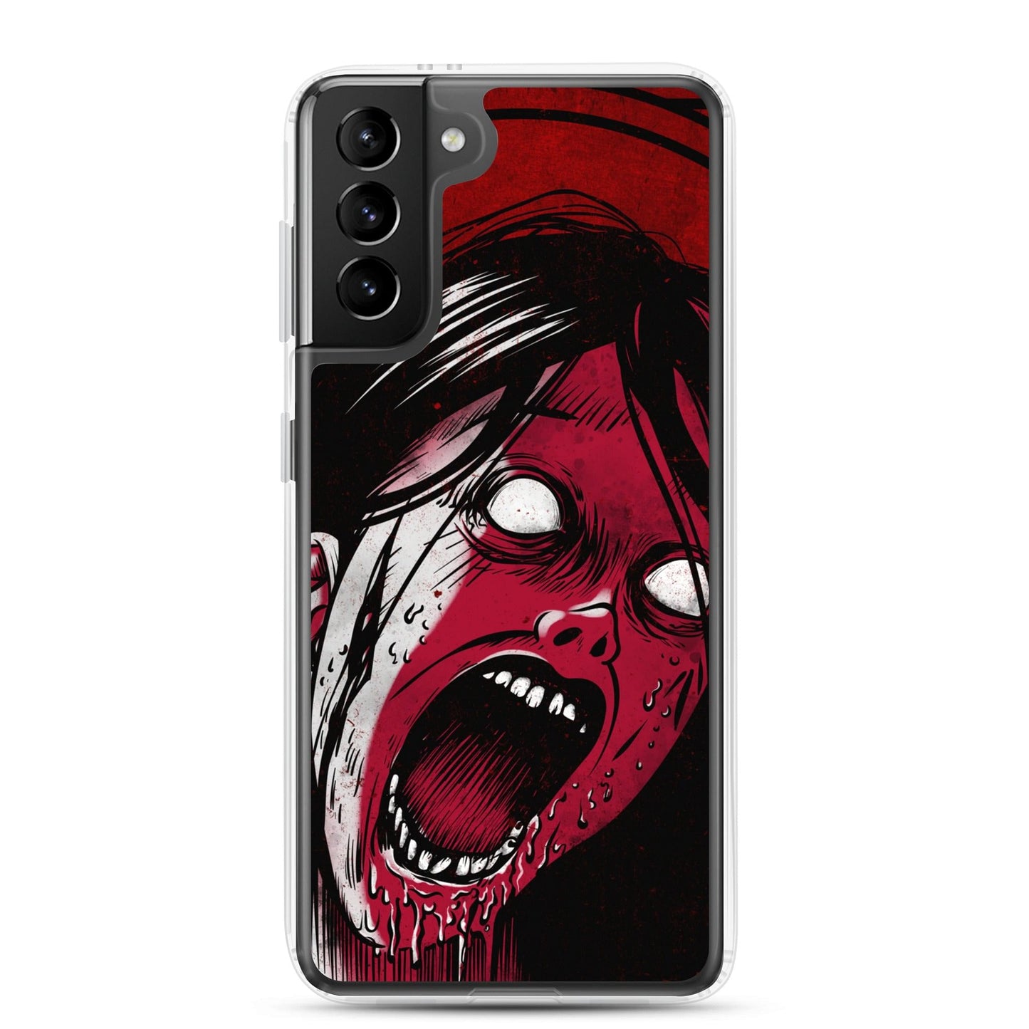 Soft Goth Samsung Cases / Screaming Girl