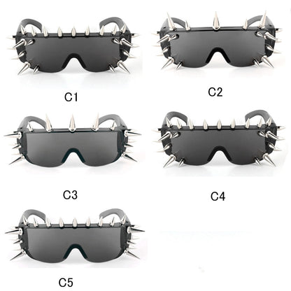 Spiked Sunglasses  / Gothic Style - Punk Style