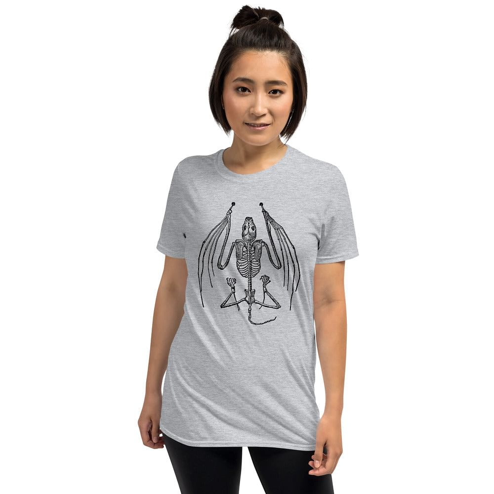 Bat Unisex T-Shirt / Skeleton Of A Bat Shirt / Unisex Shirt