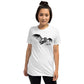 Bat Unisex T-Shirt / I Bite Shirt / Silver Color / White Color