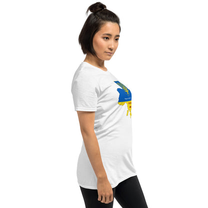 Stop The War Shirt With Ukrainian Flag / Russian Invasion Of Ukraine 2022 / Unisex Anti War Shirt - YVDdesign