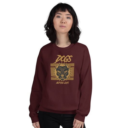 Sweatshirt For Lesbian Girls / For Dog lovers / Dogs Before Guys