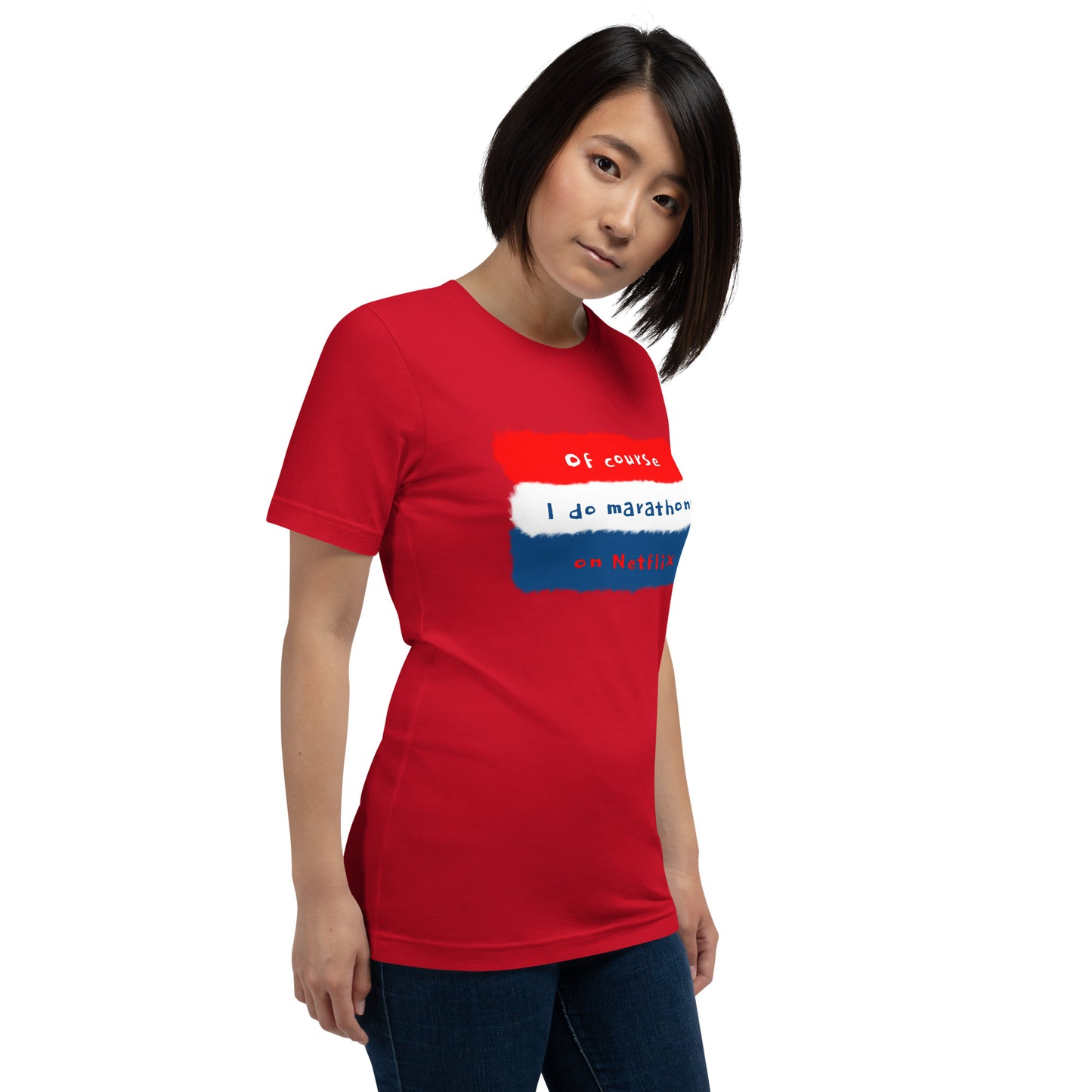 red Colors Of The Netherlands Shirt / Holland Dutch Flag Shirt / Humor Shirt