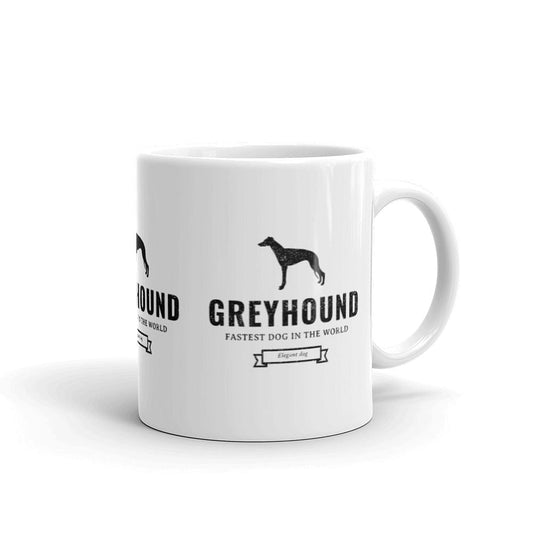 Ceramic Mug / Greyhound Mug / Big Mug / Coffee Mug