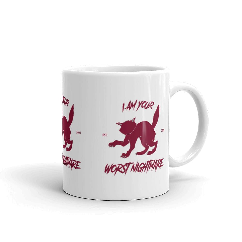 I Am Your Worst Nightmare  Mug / Cat Ceramic Mug
